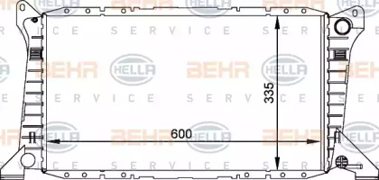 BEHR HELLA SERVICE 8MK 376 764-021