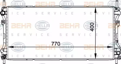 BEHR HELLA SERVICE 8MK 376 764-091