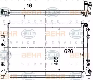 BEHR HELLA SERVICE 8MK 376 764-624