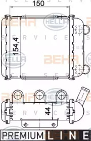 BEHR HELLA SERVICE 8MK 376 765-231