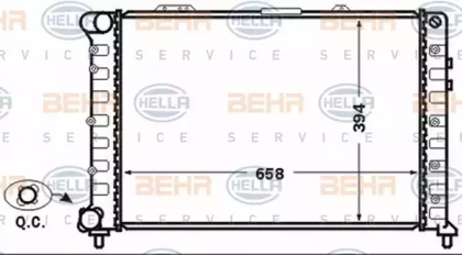 BEHR HELLA SERVICE 8MK 376 766-061