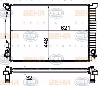 BEHR HELLA SERVICE 8MK 376 766-321