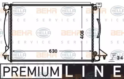 BEHR HELLA SERVICE 8MK 376 766-341