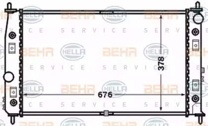 BEHR HELLA SERVICE 8MK 376 766-531