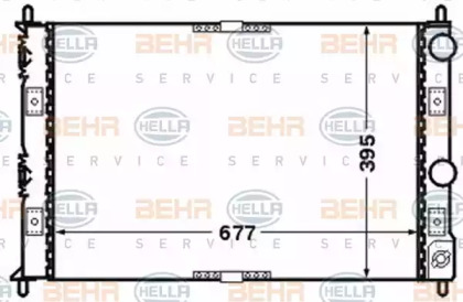 BEHR HELLA SERVICE 8MK 376 766-551