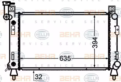 BEHR HELLA SERVICE 8MK 376 766-561