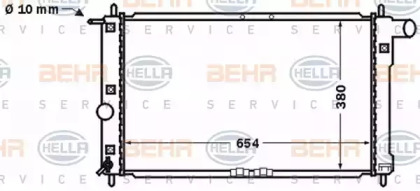 BEHR HELLA SERVICE 8MK 376 767-191