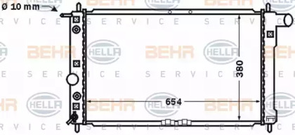 BEHR HELLA SERVICE 8MK 376 767-201