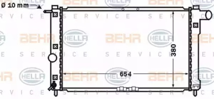 BEHR HELLA SERVICE 8MK 376 767-211