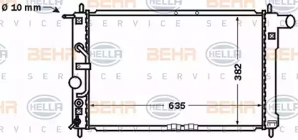 BEHR HELLA SERVICE 8MK 376 767-331