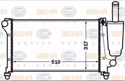 BEHR HELLA SERVICE 8MK 376 767-741