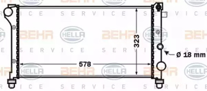 BEHR HELLA SERVICE 8MK 376 767-761