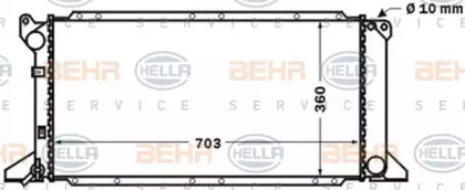 BEHR HELLA SERVICE 8MK 376 768-181