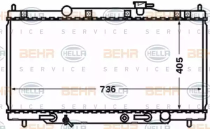 BEHR HELLA SERVICE 8MK 376 768-321