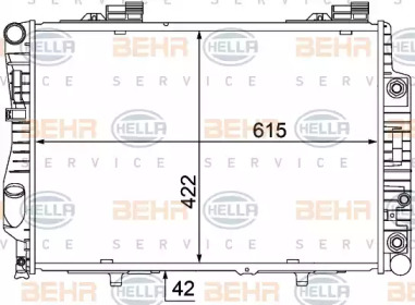 BEHR HELLA SERVICE 8MK 376 769-711