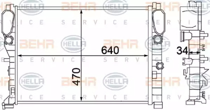 BEHR HELLA SERVICE 8MK 376 769-781