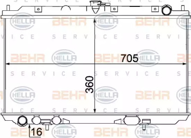 BEHR HELLA SERVICE 8MK 376 770-701 BEHR HELLA SERVICE 8MK 376 770-701