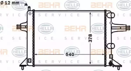 BEHR HELLA SERVICE 8MK 376 771-121