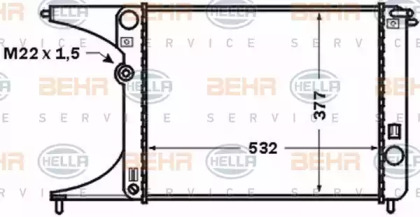 BEHR HELLA SERVICE 8MK 376 771-251