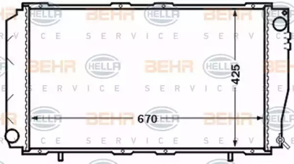 BEHR HELLA SERVICE 8MK 376 772-601