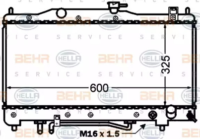 BEHR HELLA SERVICE 8MK 376 773-271