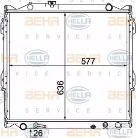 BEHR HELLA SERVICE 8MK 376 773-651