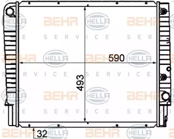 BEHR HELLA SERVICE 8MK 376 774-211