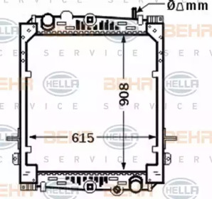 BEHR HELLA SERVICE 8MK 376 774-311