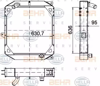 BEHR HELLA SERVICE 8MK 376 774-591