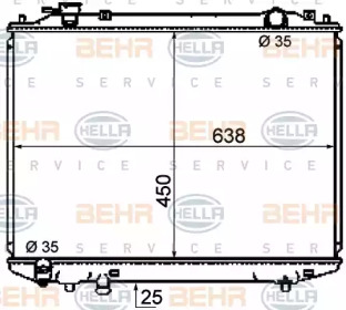 BEHR HELLA SERVICE 8MK 376 787-101