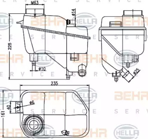 BEHR HELLA SERVICE 8MA 376 789-701