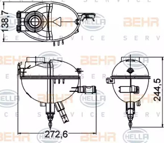 BEHR HELLA SERVICE 8MA 376 789-771