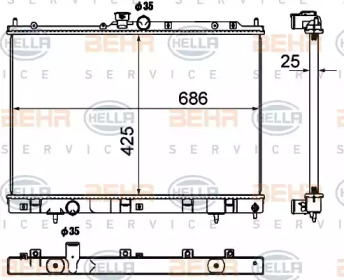 BEHR HELLA SERVICE 8MK 376 790-361