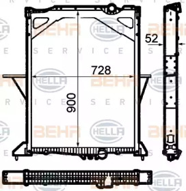 BEHR HELLA SERVICE 8MK 376 792-141