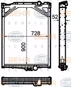 BEHR HELLA SERVICE 8MK 376 792-161 BEHR HELLA SERVICE 8MK 376 792-161