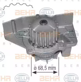 BEHR HELLA SERVICE 8MP 376 800-654