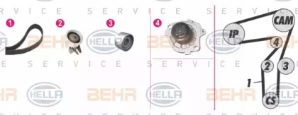 BEHR HELLA SERVICE 8MP 376 802-801