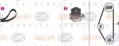 BEHR HELLA SERVICE 8MP 376 802-811