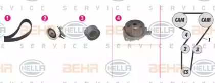 BEHR HELLA SERVICE 8MP 376 802-891