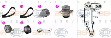 BEHR HELLA SERVICE 8MP 376 803-811