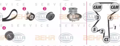 BEHR HELLA SERVICE 8MP 376 803-861