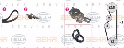 BEHR HELLA SERVICE 8MP 376 803-871