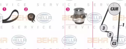 BEHR HELLA SERVICE 8MP 376 807-861