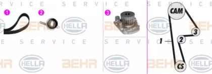 BEHR HELLA SERVICE 8MP 376 808-881