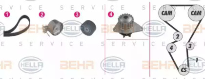 BEHR HELLA SERVICE 8MP 376 813-831