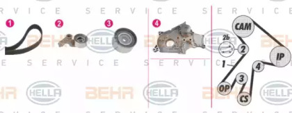 BEHR HELLA SERVICE 8MP 376 813-851