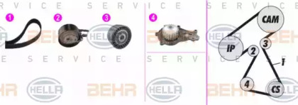 BEHR HELLA SERVICE 8MP 376 816-871