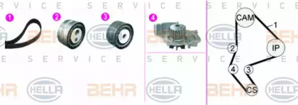 BEHR HELLA SERVICE 8MP 376 817-811