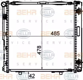 BEHR HELLA SERVICE 8MK 376 888-444