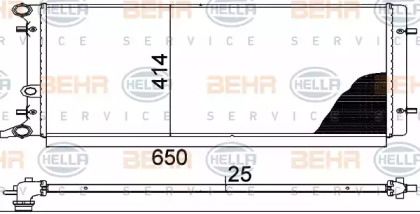 BEHR HELLA SERVICE 8MK 376 888-784